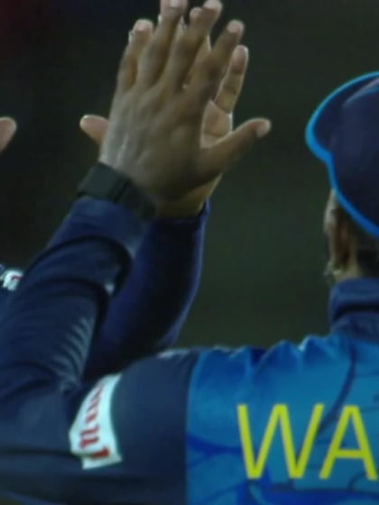 Scott Edwards - Wicket - Sri Lanka vs Netherlands