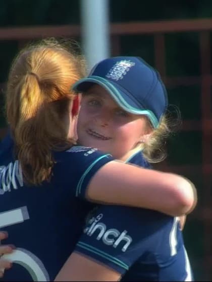 Wicket-Ashmini-Munisar-England-U19s-Women v West-Indies-U19s-Women ICC U19W T20WC 2023