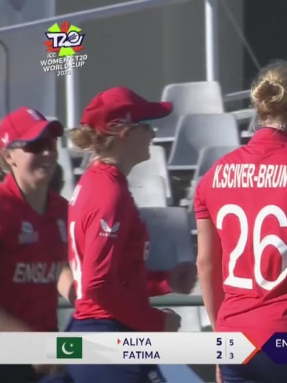 Aliya Riaz - Wicket - England vs Pakistan