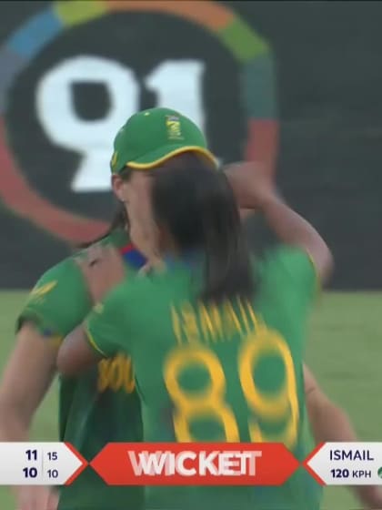 Shamima Sultana - Wicket - South Africa vs Bangladesh