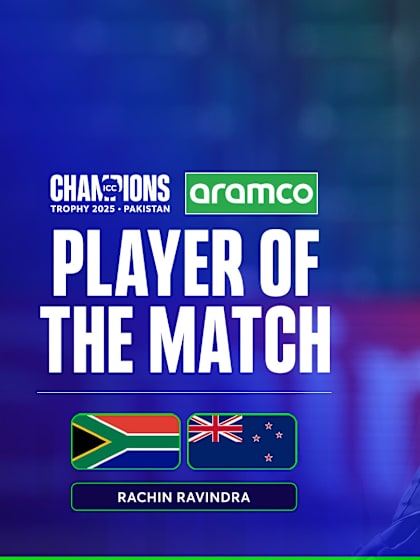 Ravindra's sublime ton powers NZ to the final | POTM Highlights | Champions Trophy 2025