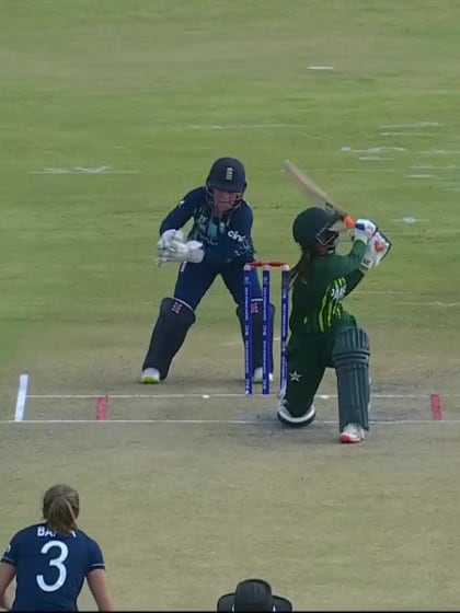 Wicket-Shawaal-Zulfiqar-England-U19s-Women v Pakistan-U19s-Women ICC U19W T20WC 2023