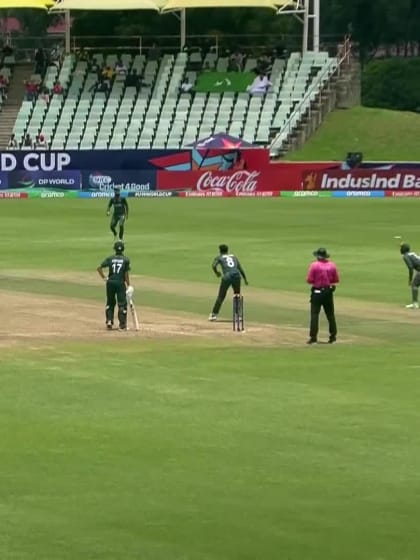 Arafat Minhas with a Four vs. Bangladesh