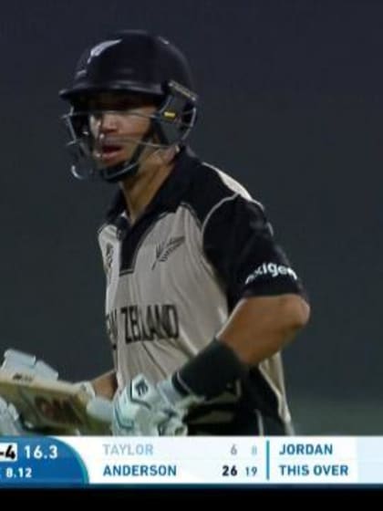 Ross Taylor Wicket Fall NZ V ENG Video ICC WT20 2016
