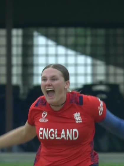 D Dhingra with a Batting vs England Women Under-19