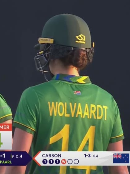 Wicket-Tazmin-Brits-South-Africa-Women v New-Zealand-Women ICC T20WC 2023