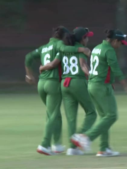 Wicket-Muneeba-Ali-Siddiqui-Pakistan-Women v Bangladesh-Women ICC T20WC 2023