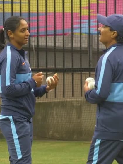 WT20WC: At the Nets - Harmanpreet Kaur tunes up