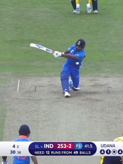 CWC19: SL v IND - Pant falls lbw to Udana