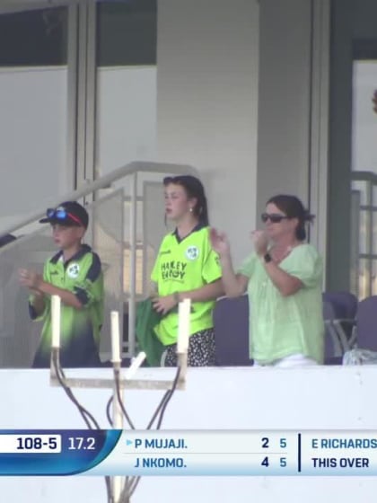 Wicket - Pellagia Mujaji - Zimbabwe Women v Ireland