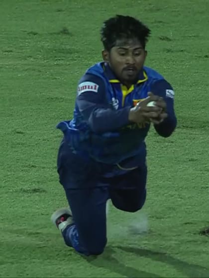 Vikramjit Singh - Wicket - Sri Lanka vs Netherlands
