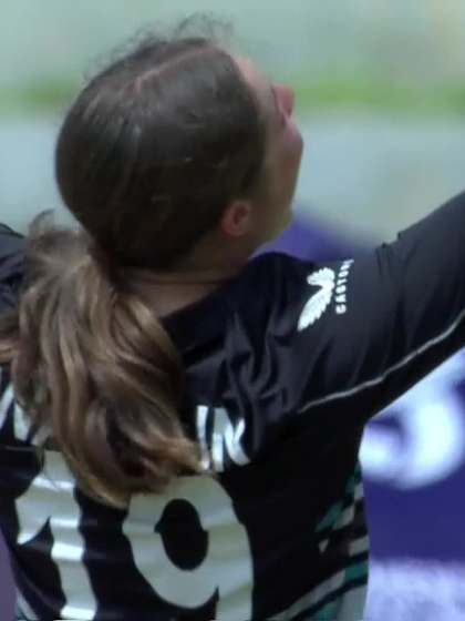 M Tafea with a Batting vs New Zealand Women Under-19