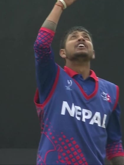 Harry Tector - Wicket - Ireland vs Nepal