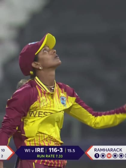 Wicket-Louise-Little-West-Indies-Women v Ireland ICC T20WC 2023