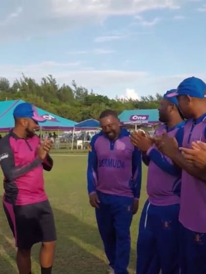 Men's T20WCQ Americas: Cayman Islands v Bermuda - Terryn Fray interview