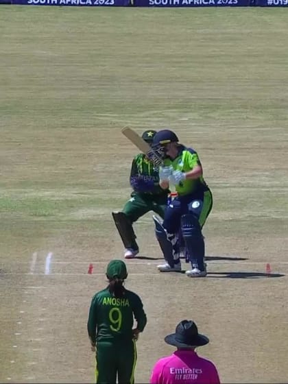 Wicket-Freya-Sargent-Pakistan-U19s-Women v Ireland-U19s-Women ICC U19W T20WC 2023