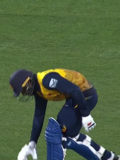 Wicket - Dhananjaya de Silva - Sri-Lanka v United-Arab-Emirates ICC T20WC 2022