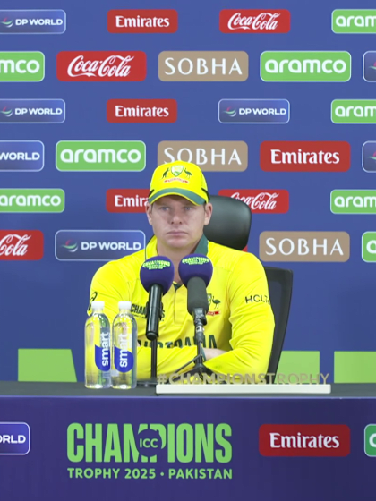 Steve Smith- Australia post-match press conference, 4 March '25
