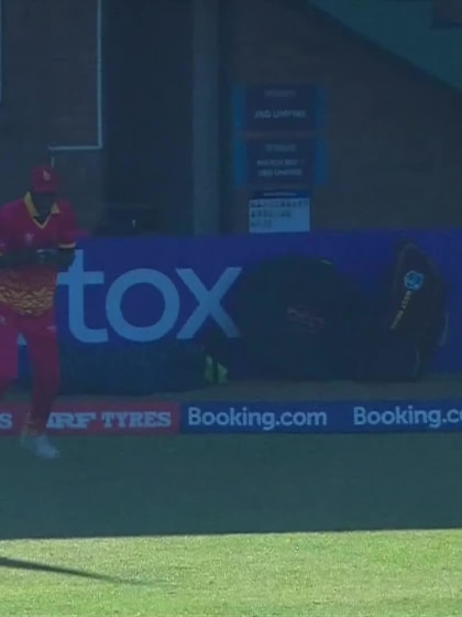 Kyle Mayers - Wicket - Zimbabwe vs West Indies