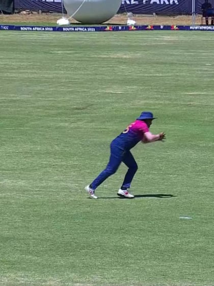 Wicket - Katherine-Fraser - UAE U19s Women v Scotland U19s Women ICC U19W T20WC 2023