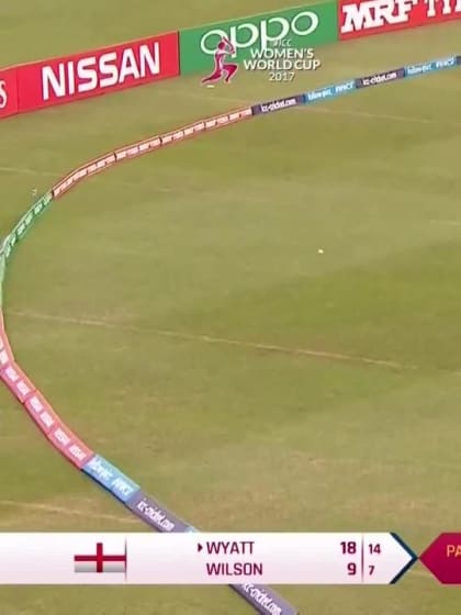 ENGw vs PAKw: Highlights of Danielle Wyatt's innings of 42