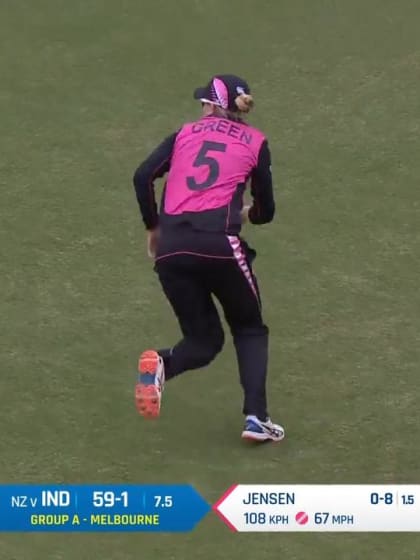 WT20WC: Ind v NZ – Shafali is dropped on 25 by Maddy Green