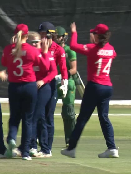 Wicket-Laura-Wolvaardt-South-Africa-Women v England-Women ICC T20WC 2023