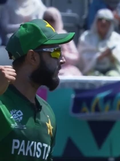 A perfect throw from Imad Wasim | PAK v CAN | T20WC 2024