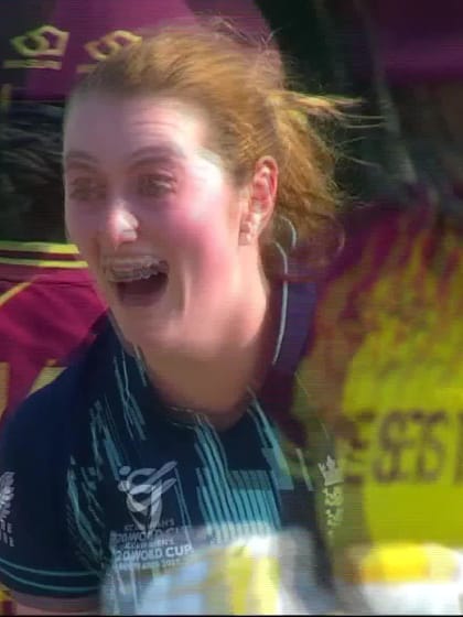 Wicket-Jannillea-Glasgow-England-U19s-Women v West-Indies-U19s-Women ICC U19W T20WC 2023