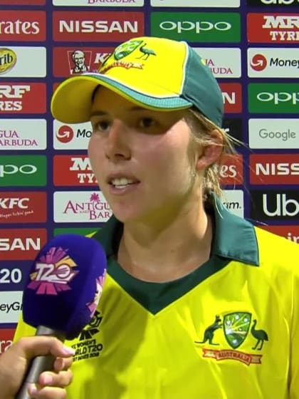 AUS v ENG: 'We all did pretty well' – Georgia Wareham