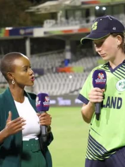 Orla Prendergast 'disappointed' despite record-breaking innings for Ireland | Women's T20WC 2023