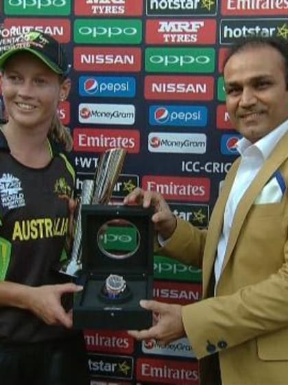 Player of the Match – Meg Lanning  – AUS v ENG