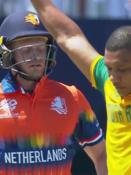 Sybrand Engelbrecht - Wicket - Netherlands vs South Africa