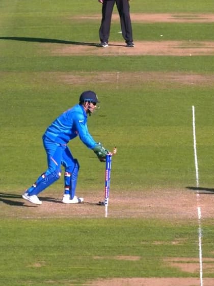 CWC19 WU10: Ban v Ind – Liton becomes victim of Dhoni's brilliant stumping