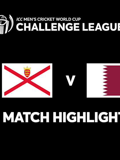 Jersey v Qatar | Men's CWC Challenge League A | Match Highlights