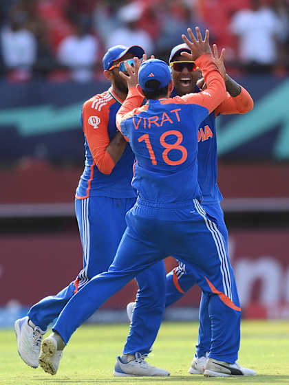 Dominant India through to T20 World Cup final as England crumble