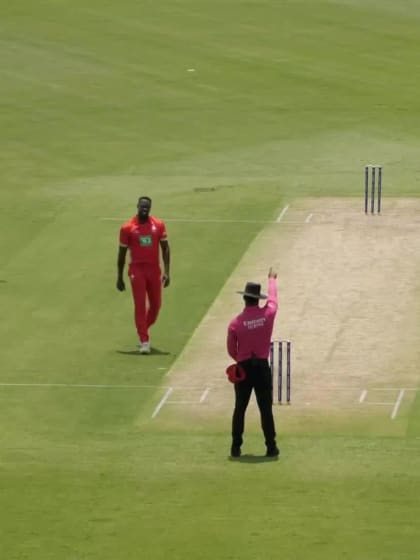 Gulshan Jha with a Batting vs. Canada