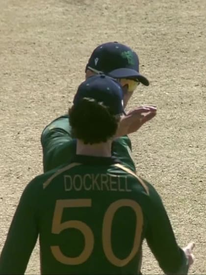 Saurabh Netravalkar - Wicket - Ireland vs USA