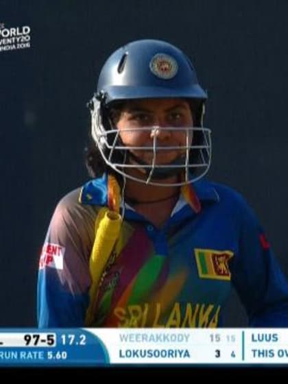 Prasadani Weerakkody Wicket Fall SL V SA Video ICC Womens WT20 2016