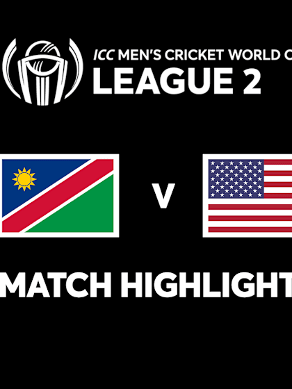 Namibia v USA | Match Highlights | CWC League 2