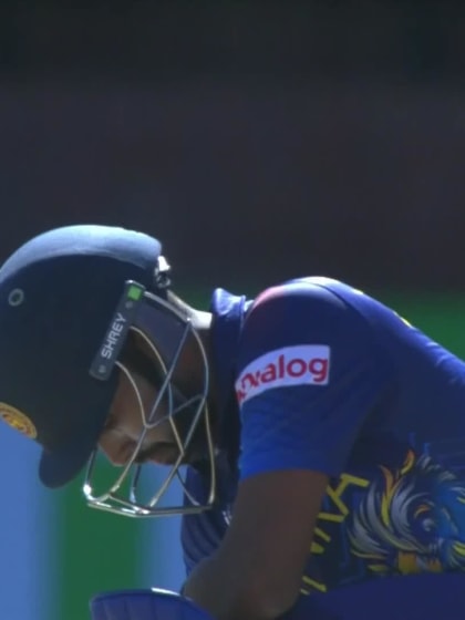 Sadeera Samarawickrama - Wicket - Sri Lanka vs Ireland