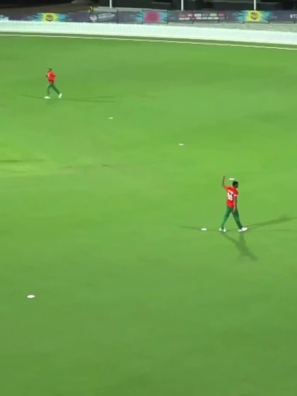 Wicket - Hazratullah Zazai - Afghanistan v Bangladesh ICC T20WC 2022