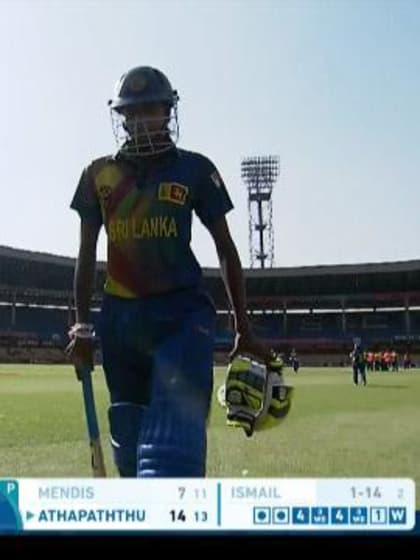 Yasoda Mendis Wicket Fall SL V SA Video ICC Womens WT20 2016