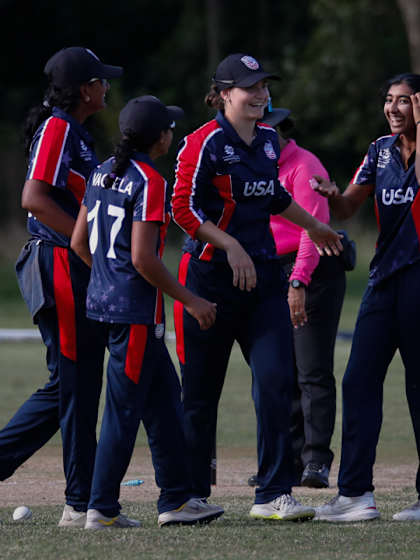 USA one step closer to earning inaugural Women's T20 World Cup berth