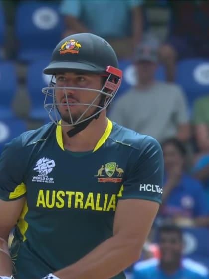 Marcus Stoinis - Wicket - Australia vs India