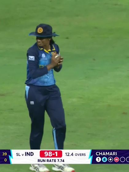 Shafali Verma - Wicket - India vs Sri Lanka