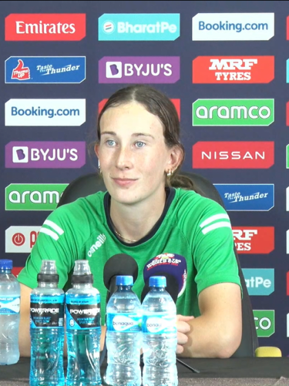 13 February - Paarl - Ireland player Orla Prendergast post-match press conference