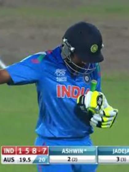 M28: Ind v Aus - Ravindra Jadeja Wicket