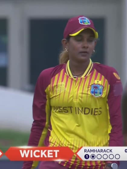 Wicket-Smriti-Mandhana-West-Indies-Women v India-Women ICC T20WC 2023