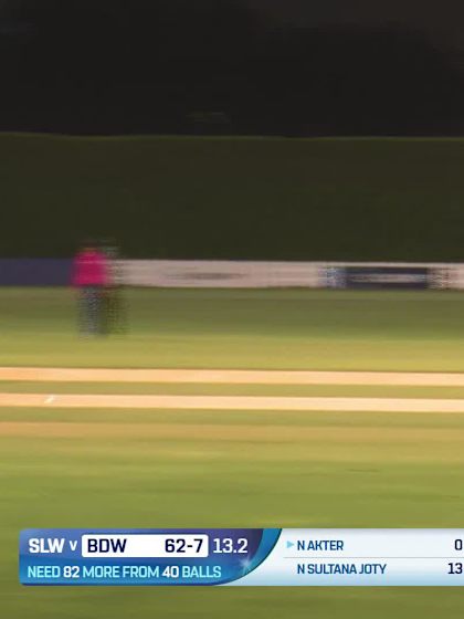 Rabeya Khan - Wicket - Sri Lanka Women vs Bangladesh Women